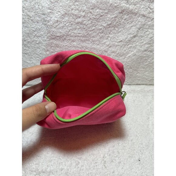 L'Occitane Le Printemps De L'Occitane Pink Canvas Cosmetic Makeup Bag - Picture 5 of 5